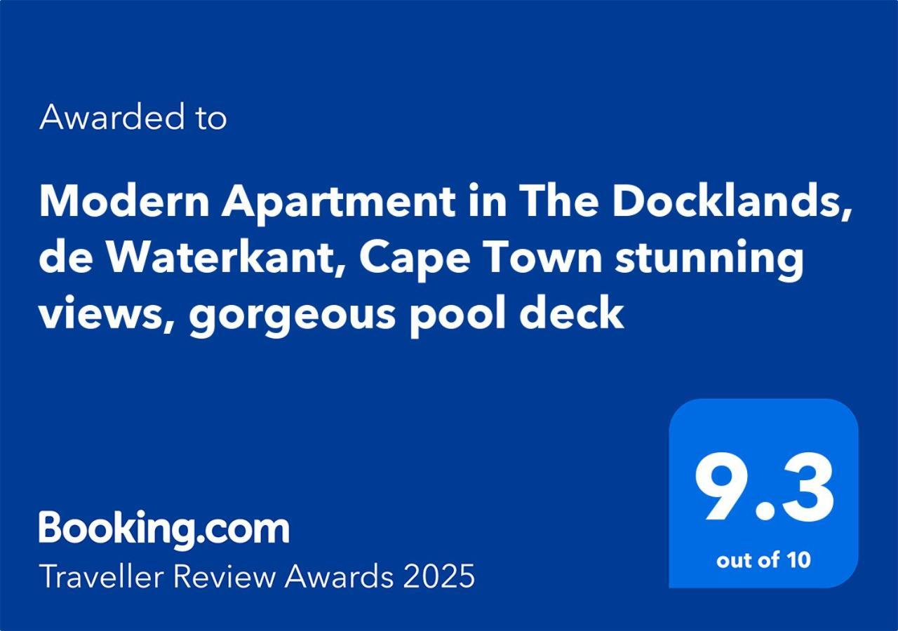 Modern Apartment In The Docklands, De Waterkant, Cape Town Stunning Views, Gorgeous Pool Deck Exterior photo